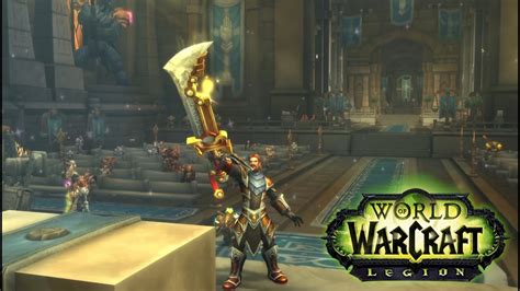 Wow Legion Paladin Campaña Sede De Clase Final Youtube