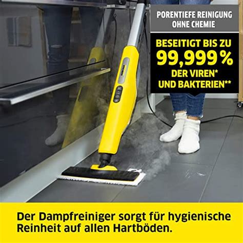 Kärcher Dampfreiniger SC 3 Upright EasyFix im Dampfbesen Test und