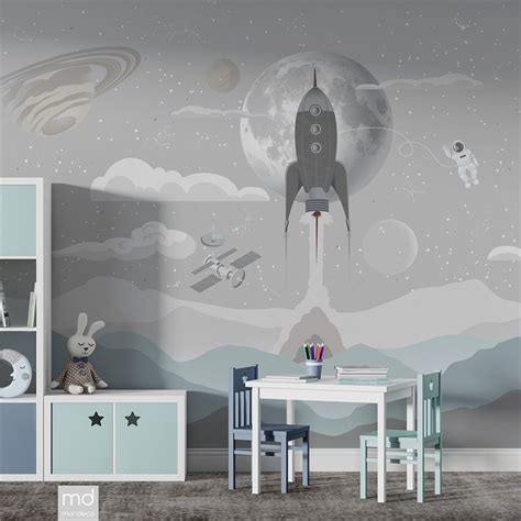 Обои Космос на стену в детскую - фотообои Космос для стен в Москве