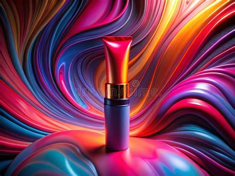 stunning  render   bold lip stain tube captured   aerial