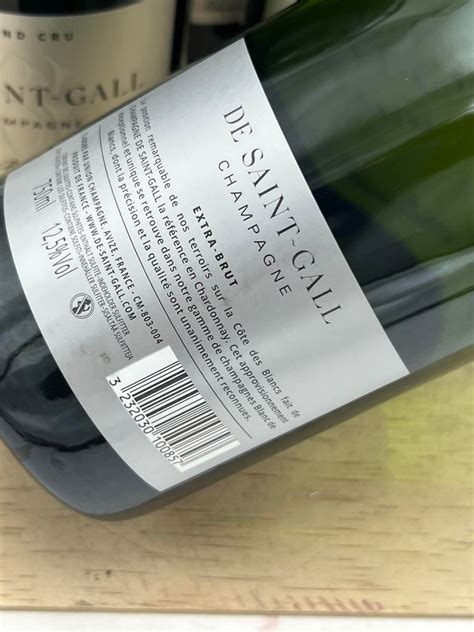 De Saint Gall Le Blanc De Blancs Extra Brut Champagne Grand Cru 6