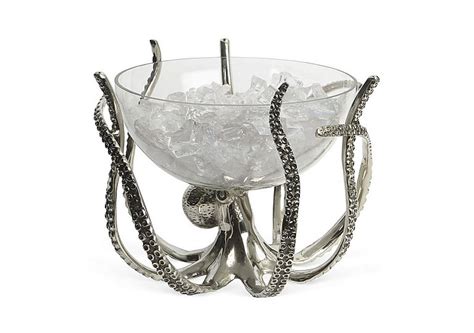 Octopus Stand And Glass Bowl Culinary Concepts Furniture Village