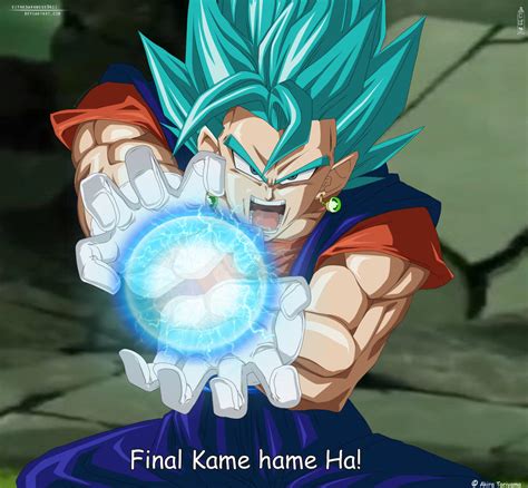 Vegetto Ssj Blue Final Attack By Iithedarkness94ii On Deviantart