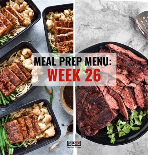 Meal Prep Menu 2023 Week 26 | Meal Prep on Fleek