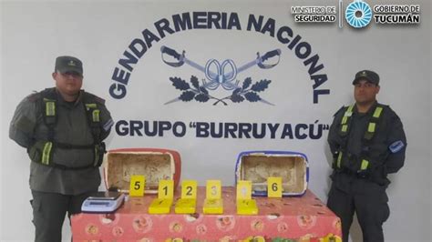 Secuestran más de 4 kilos de cocaína en Burruyacu Comunicación Tucumán