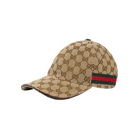 Gucci Original Gg Canvas Baseball Hat With Web Enigma Boutique