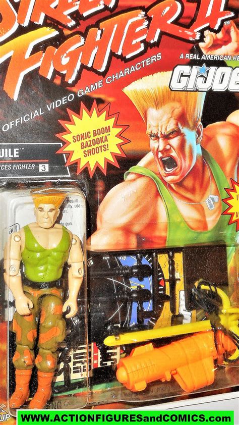 Gi Joe Street Fighter Ii Guile 1993 Capcom 2 Gijoe Action Figure Moc