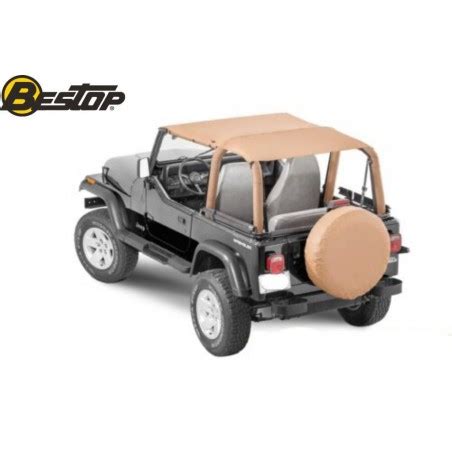 Bikini Top Bestop Versión Safari para Jeep Wrangler YJ