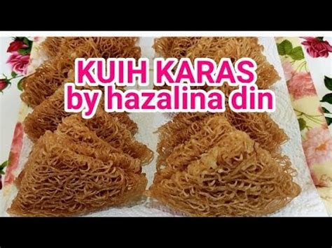 Kuih Karas Guna Botol Acuan Kuih Jala Sukatan Ml Dan Gram Youtube