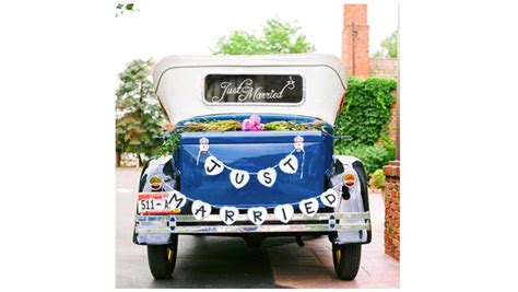 Top 10 Best Just Married Wedding Car Decorations