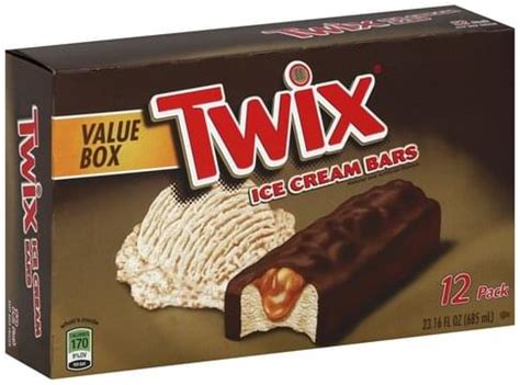 Twix Value Box Ice Cream Bars - 12 ea, Nutrition Information | Innit