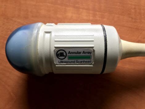 Used ATL annular array 5.0 MHz Ultrasound Transducer For Sale - DOTmed Listing #4455953: