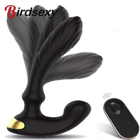 Thumping Male Prostate Massager Anal Butt Plug Vibrators For Men