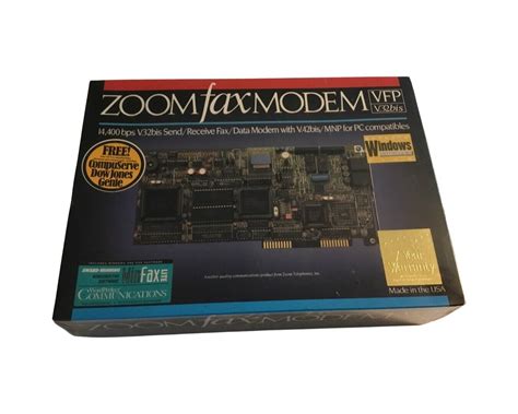 Zoom Fax Modem Vfp V32bis Ebay