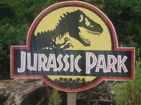 Original Jurassic Park Sign Flickr Photo Sharing