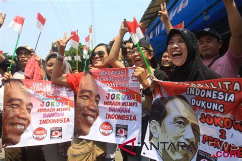 Penyandang Disabilitas Dukung Jokowi Dua Periode ANTARA News