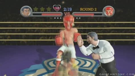 Punch Out Wii Walkthrough World Circuit B Title Defense Glass