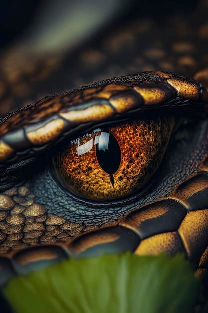 Premium Photo | Anaconda eye