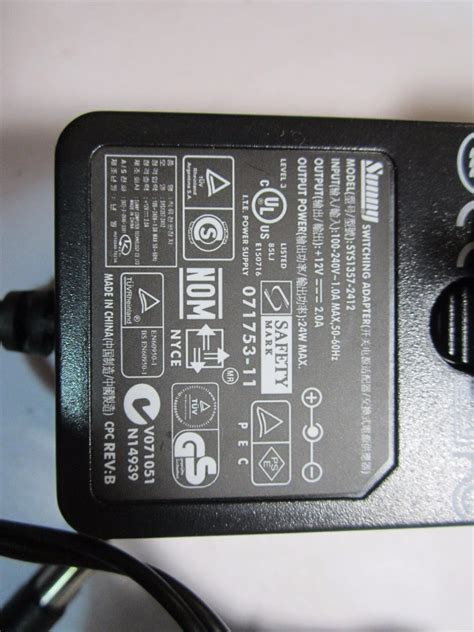 12v Seagate 9sean2 500 9sf2a2 500 External Hard Drive Power Supply Charger Ebay