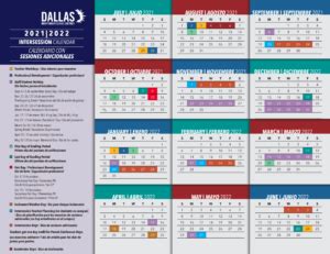 Get Ready to Plan Next Year: Dallas ISD Calendars Are Out - People ...