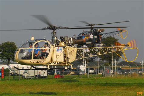 F AZYQ Sud Aviation SE 313 Alouette II N1003 Jean Pierre TOUZEAU