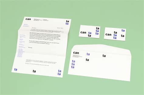 Branding: Cantata Singers on Behance