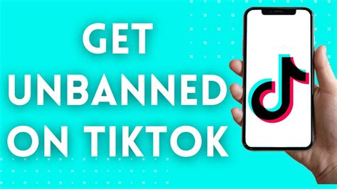 How To Get Unbanned On Tiktok Unbanned Tiktok Youtube