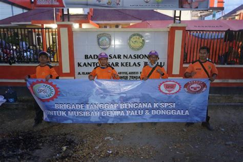 Brigade Tanggap Bencana BRIGANA KSPSI Membantu Korban Gempa Dan