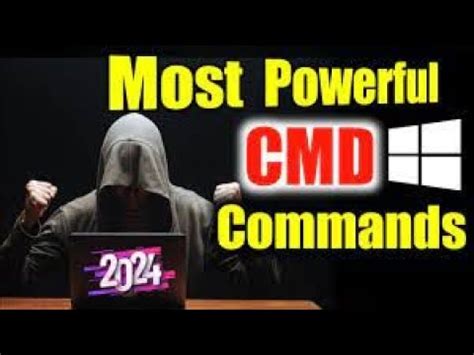 Most Powerful CMD Commands 2024 Every Windows USERS Must Know Видео