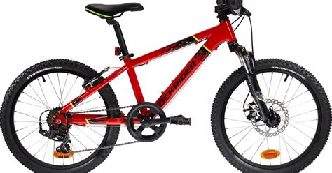 MTB KINDERFAHRRAD 20 ZOLL ROCKRIDER ST 900 ROT
