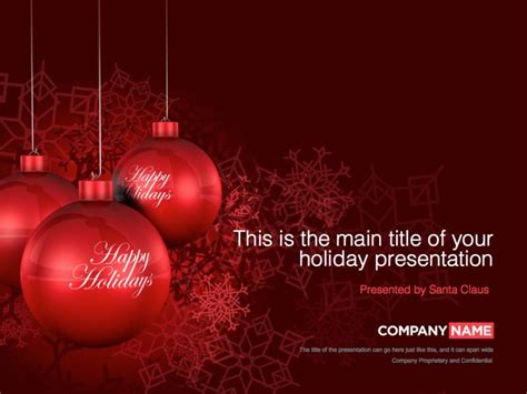 Happy Holidays Powerpoint Template - Printable Word Searches