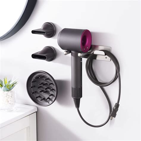 BANJEKT Hair Dryer Stand for Dyson Supersonic Hair Dryer, SUS304 Dyson Hair Dryer Wall Mount ...