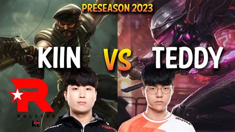 KT Kiin Vs Teddy GANGPLANK Vs FIORA Top KR Ranked YouTube