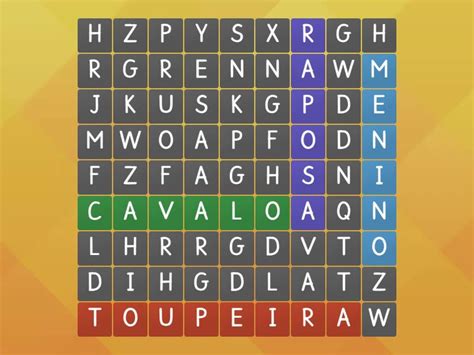 O Menino A Toupeira O Cavalo E A Raposa Wordsearch