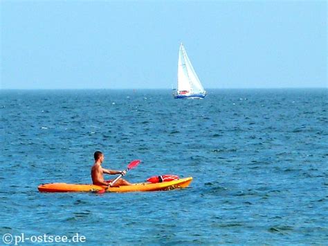 Grenze Swinem Nde Polen Ahlbeck Promenade Pl Ostsee