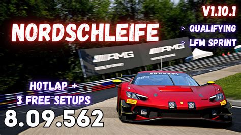 FERRARI 296 GT3 NORDSCHLEIFE 8 09 5 HOTLAP FREE SETUP ACC V1 10