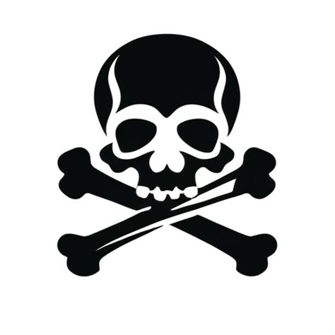 skull  crossbones design svg svgcollectionscom
