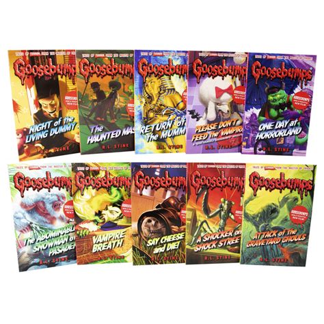 The Classic Goosebumps Series 10 Book Collection Set 2 Ages 9 14 — Books2door