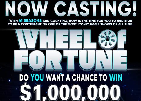 Contestant Casting For Wheel Of Fortune Season 41