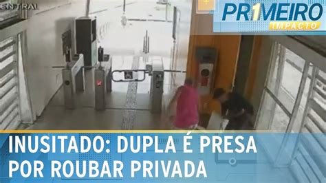 Criminosos São Presos Após Roubarem Privada Em Terminal De ônibus Primeiro Impacto 020224