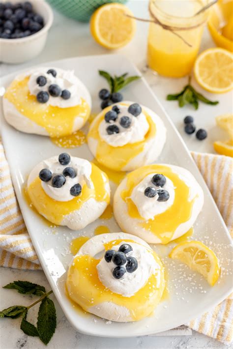 Mini Lemon Curd Meringues Smells Like Home