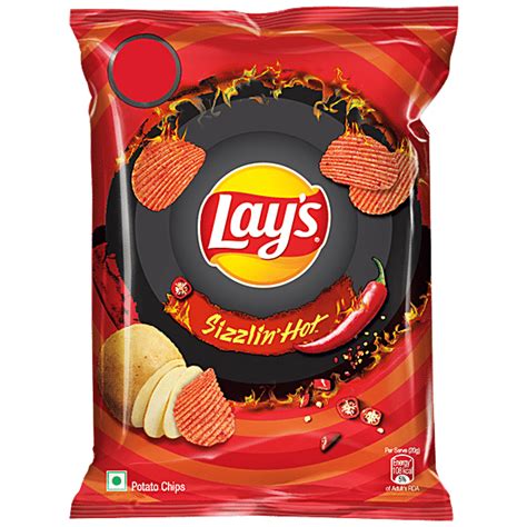 Buy Lays Potato Chips Sizzlin Hot Online At Best Price Of Rs 20