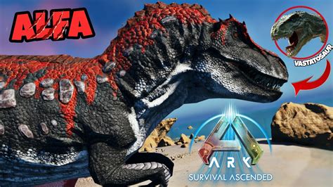 Los NUEVOS DINOS ALFA De Ark Ascended REX CARNO RAPTOR ALFA