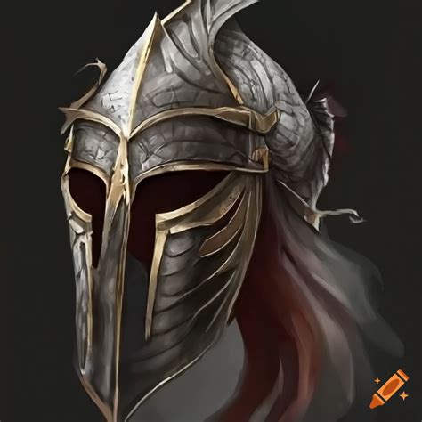 Concept Art Of A Dragon Knight Helmet On Craiyon