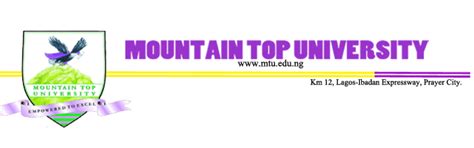 Mountain Top University Announces 2015/16 Resumption, Freshers ...