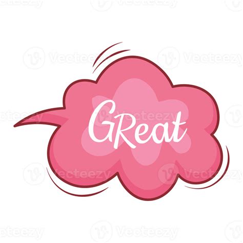 Great Set Small Talk Dialogue Pastel Color Style 27842822 Png