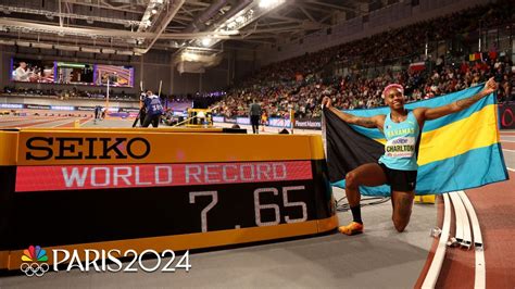 Bahamas Devynne Charlton Breaks Her Own World Record In M Hurdles At