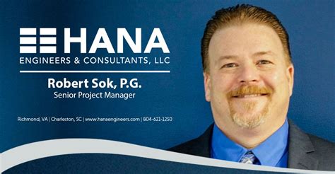 Welcome to Hana Engineers & Consultants, LLC, Rob! Looking forward to