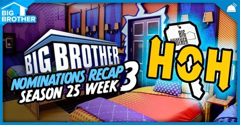 BB25 Ep 8 Nominations Recap August 20 Big Brother 25 RobHasAwebsite