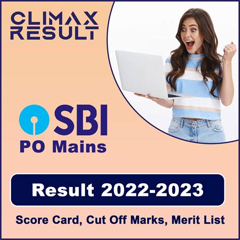 Sbi Po Mains Result 2023 Score Card Cut Off Marks Merit List